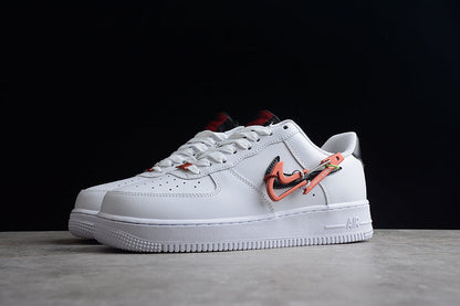 Air Force 1 Low Carabiner Swoosh Red