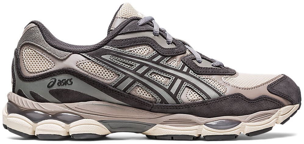 ASICS Gel-NYC Oatmeal Obsidian Grey