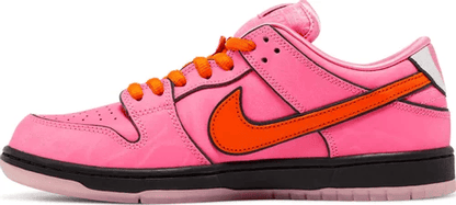 Nike Dunk Low SB x Meninas Superpoderosas "Blossom" Rosa