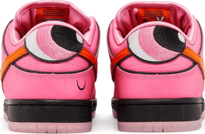 Nike Dunk Low SB x Meninas Superpoderosas "Blossom" Rosa