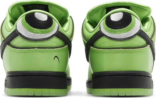Nike Dunk Low SB x Meninas Superpoderosas "Buttercup" Verde