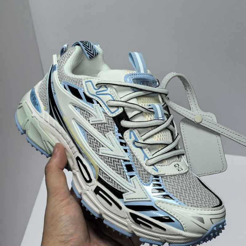 Off-White Be Right White Light Blue