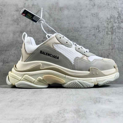 Balenciaga Triple S White Cream