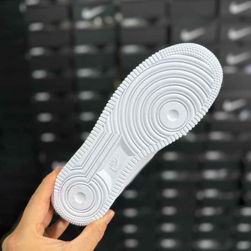 Nike Air Force 1 Liquid Metal Swoosh Black