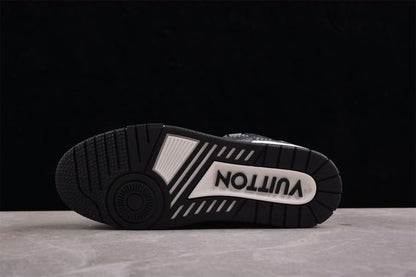 Louis Vuitton LV Trainer Black Damier 3D Denim