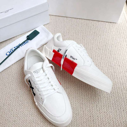 Tênis Off-White Vulcanized Low Canvas White