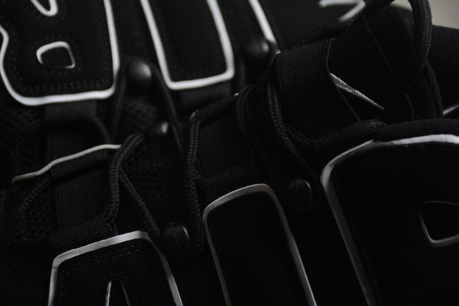 Pronta Entrega - Nike Air More Uptempo Black White