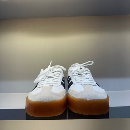 Adidas Sambae White Metallic Gold (Pronta Entrega)