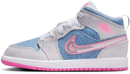Jordan 1 Mid SE Denim Sequin