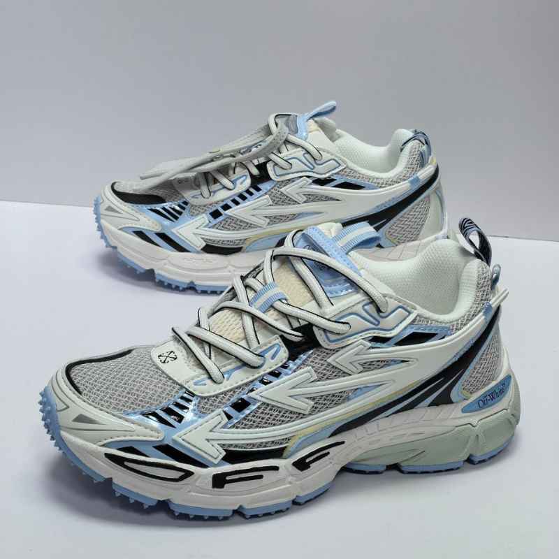 Off-White Be Right White Light Blue