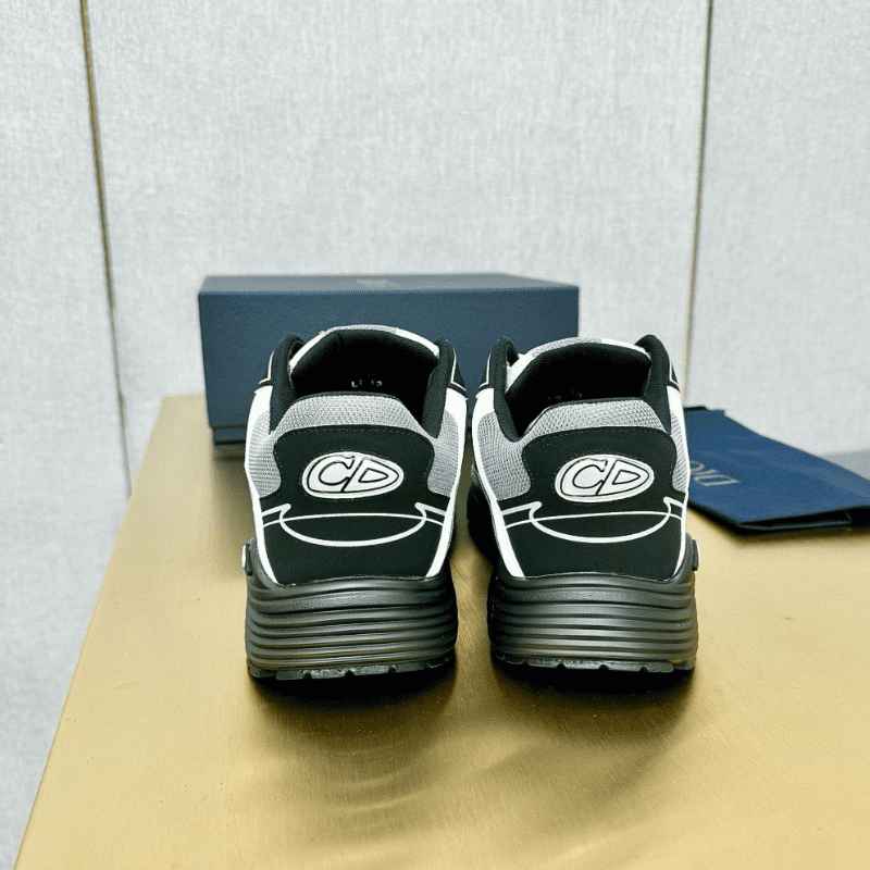 Dior Sneaker B30 Blue Mesh Gray