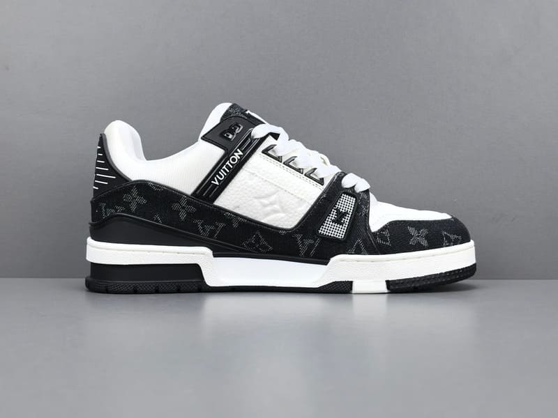 Louis Vuitton LV Trainer White Black
