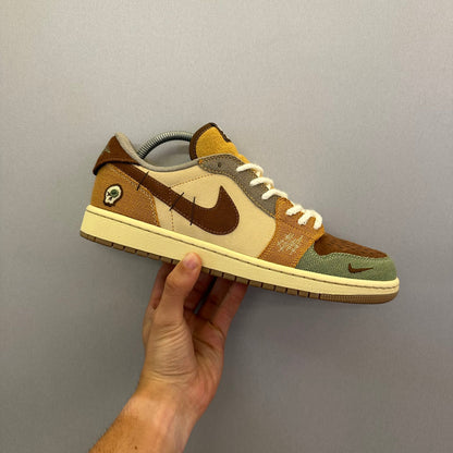 Jordan 1 Low Retro Low OG Zion Williamson Voodoo (Pronta Entrega)