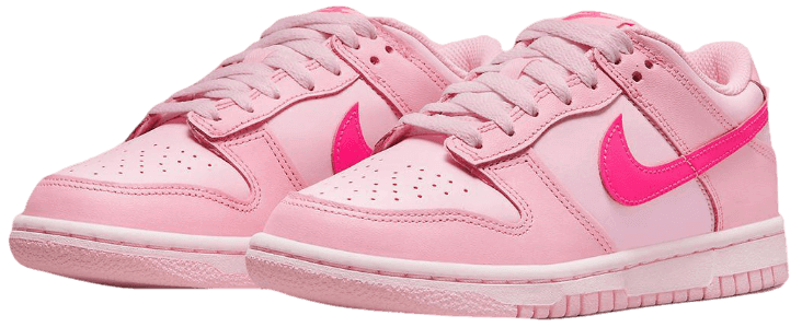 Nike Dunk Low GS 'Triple Pink'