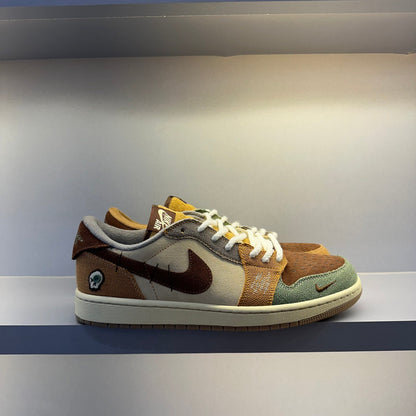 Jordan 1 Low Retro Low OG Zion Williamson Voodoo (Pronta Entrega)