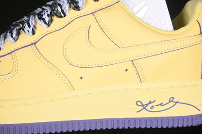 Kobe Bryant x Nike Air Force 1 Protro Mamba Mentality Soft Yellow