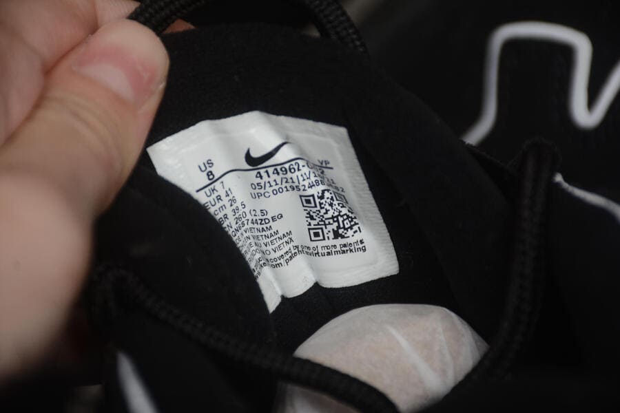 Pronta Entrega - Nike Air More Uptempo Black White