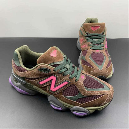 New Balance 9060 Rich Oak Burgundy