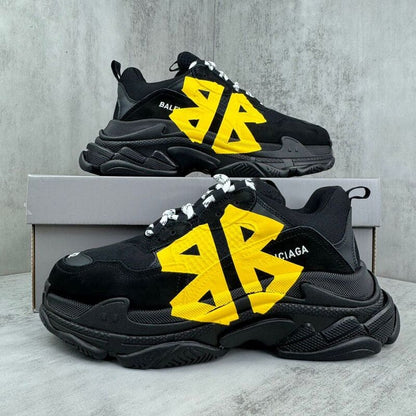 Balenciaga Triple S Tape Type Black